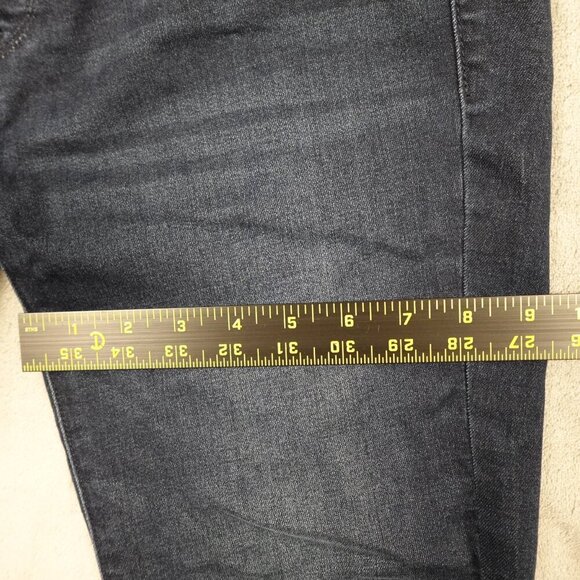 BLANQI Maternity Support Denim Jeans - Size 10‎ - indigo blue mid rise skinny - Picture 9 of 12